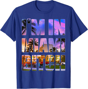 I'm In New York Bitch City Represent Parody T-Shirt - T-Shirt | Royal