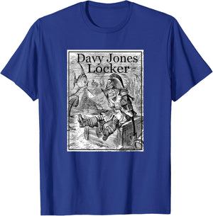 Davy Jones Locker (1892) T-Shirt - T-Shirt | Royal
