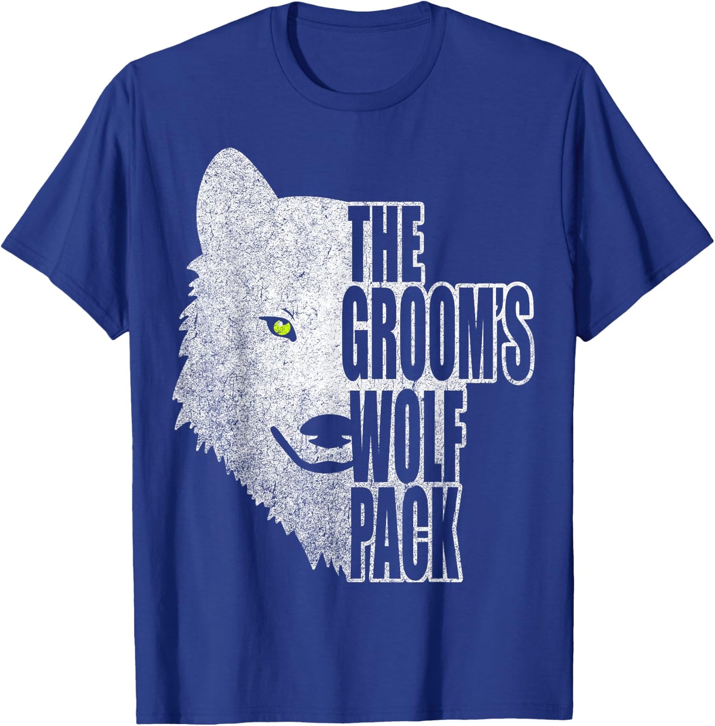 The Groom's Wolf Pack! Bachelor Party Gifts for Groomsmen! T-Shirt - T-Shirt | Royal