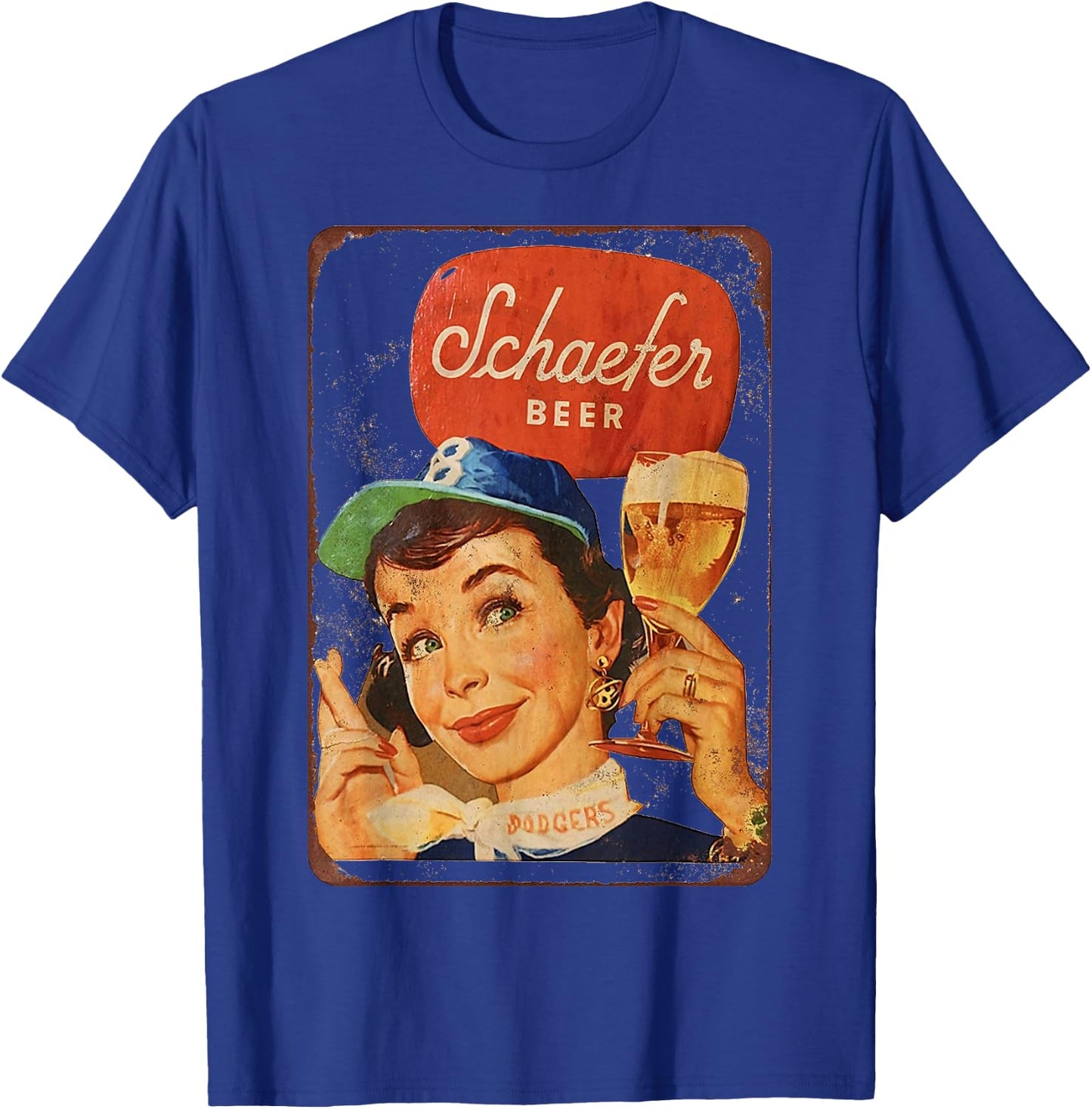 Schaefers Beer T-Shirt - T-Shirt | Royal