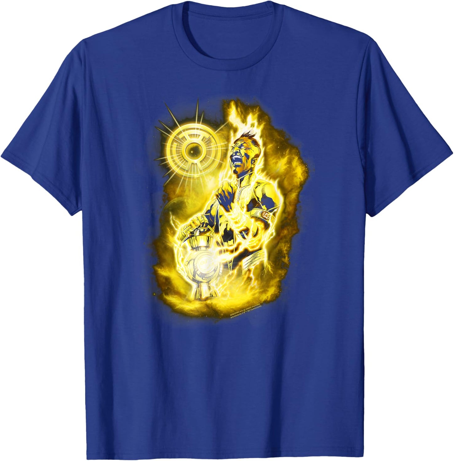 Green Lantern Sinestro Nebula T-Shirt - T-Shirt | Royal