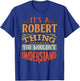 Robert Name T-Shirt - T-Shirt | Royal