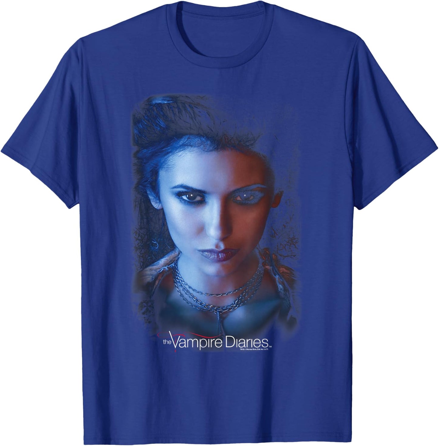 Warner Bros. Vampire Diaries Elena -Adults Black , Small, Short Sleeve T-Shirt - T-Shirt | Royal