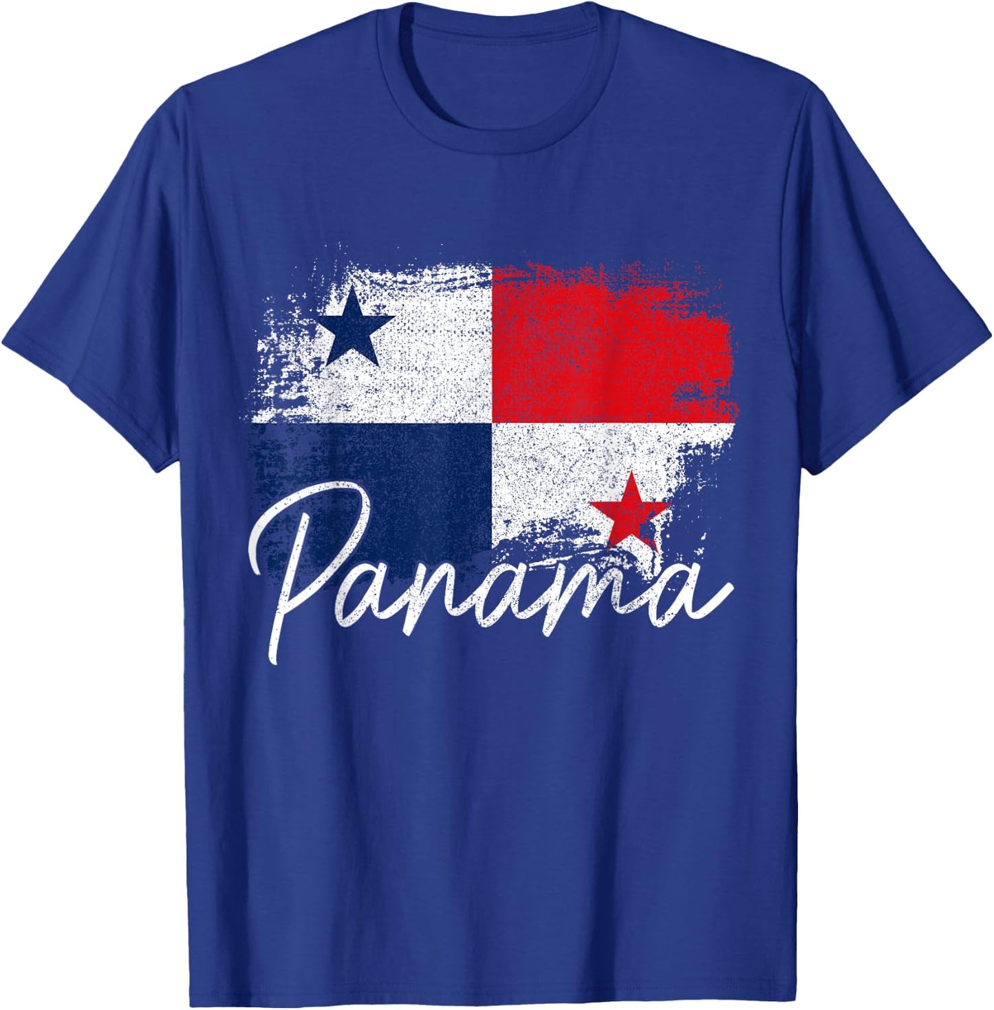 Panama Vintage Flag Panamanian Roots African T-Shirt - T-Shirt | Royal