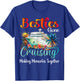 Besties Gone Cruising Cruise 2026 Friends Vacation Matching T-Shirt - T-Shirt | Royal
