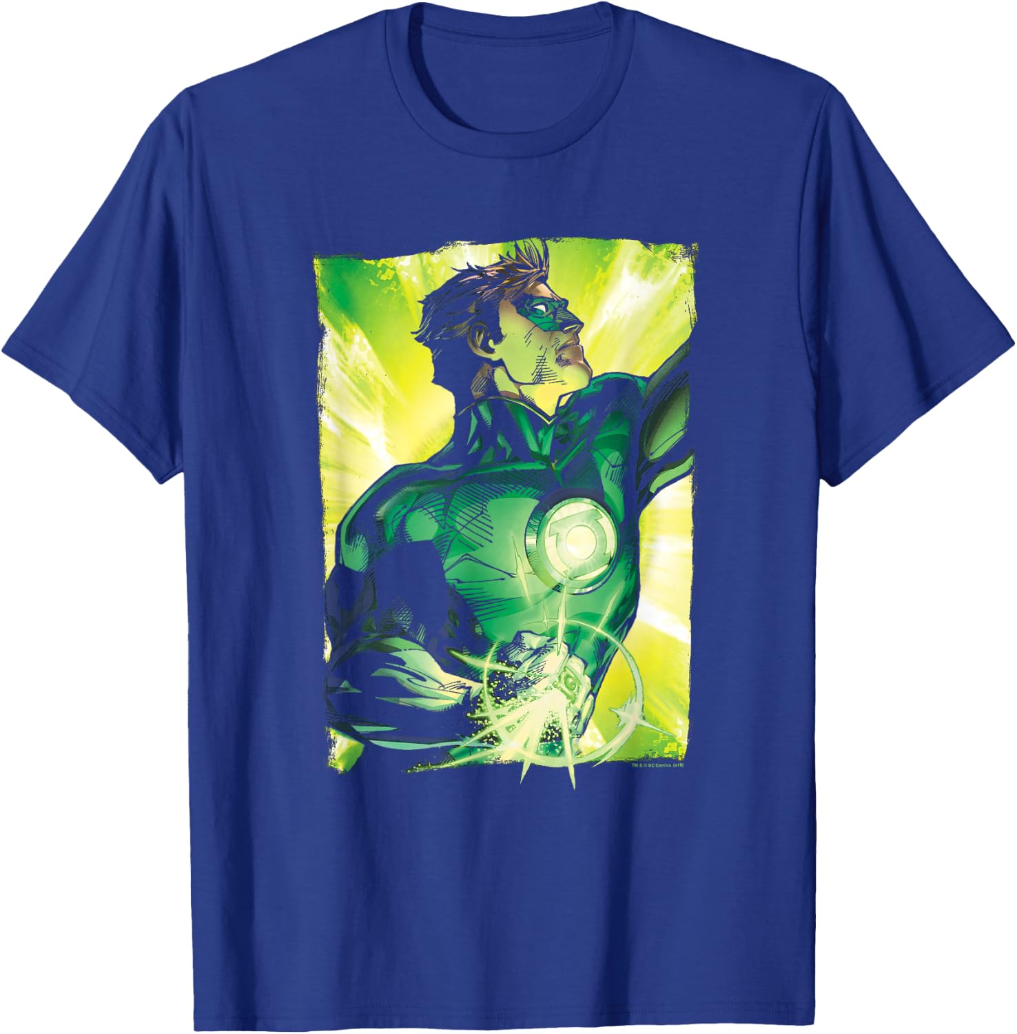 Green Lantern Up Up T Shirt T-Shirt - T-Shirt | Royal