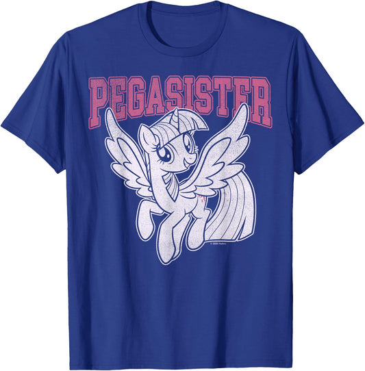 My Little Pony Twilight Sparkle Pegasister Big Collegiate T-Shirt - T-Shirt | Royal