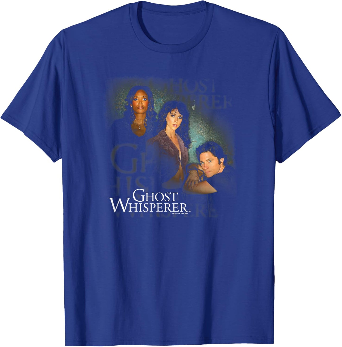 Ghost Whisperer Diagonal Cast T-Shirt - T-Shirt | Royal