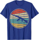 Gun Lover Retro Vintage 70s 80s AK-47 Assault Rifle Art Fun T-Shirt - T-Shirt | Royal