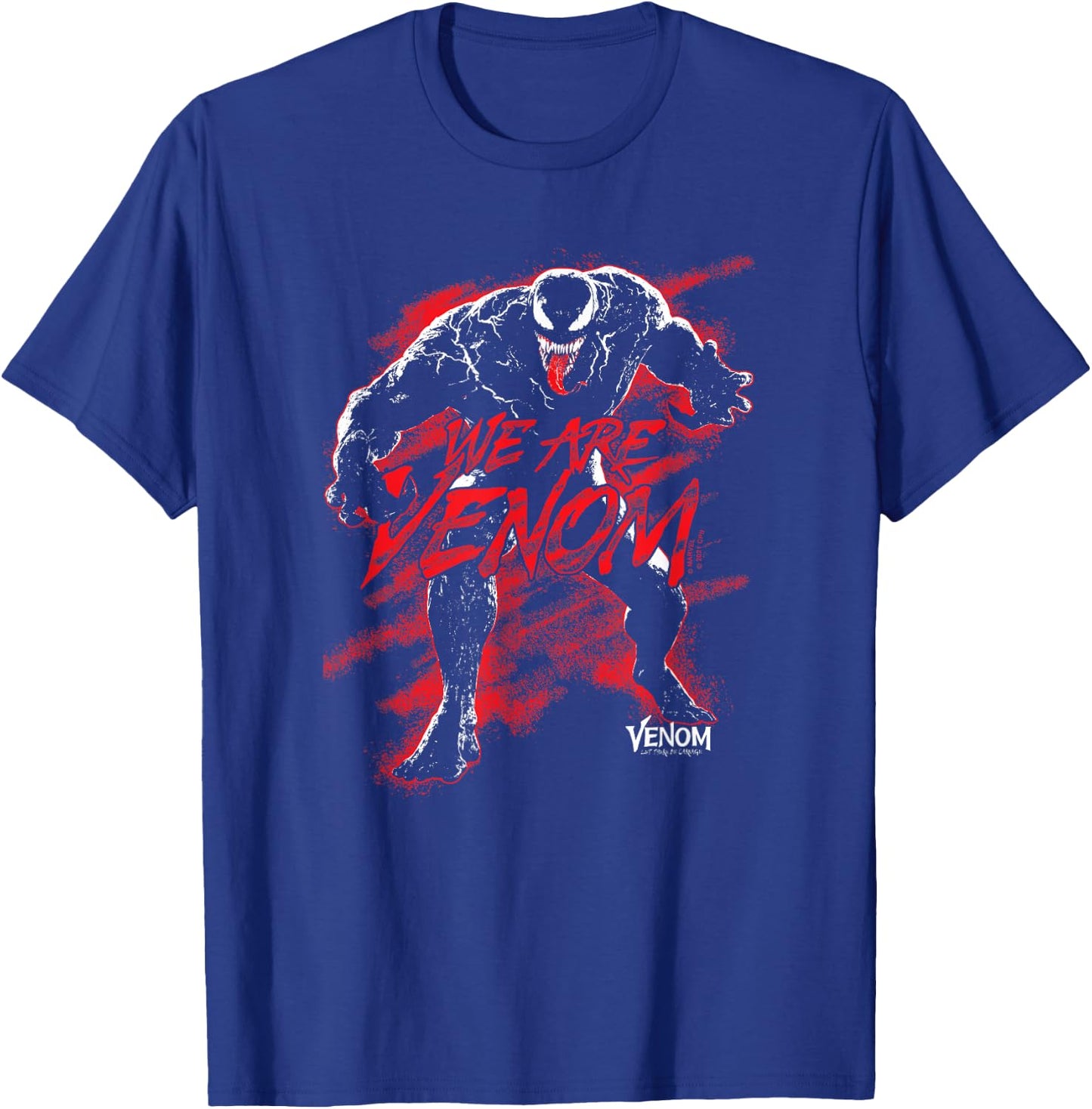 Marvel Venom: Let There Be Carnage We Are Venom Red Splash T-Shirt - T-Shirt | Royal