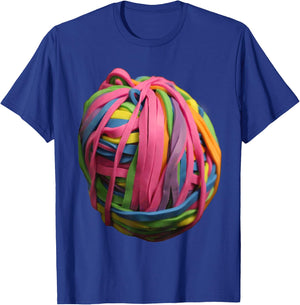 Rubberband Ball T-Shirt - T-Shirt | Royal