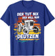 Deutz Tractor Truck Trekker Deutz Agriculture Farmer Village T-Shirt - T-Shirt | Royal