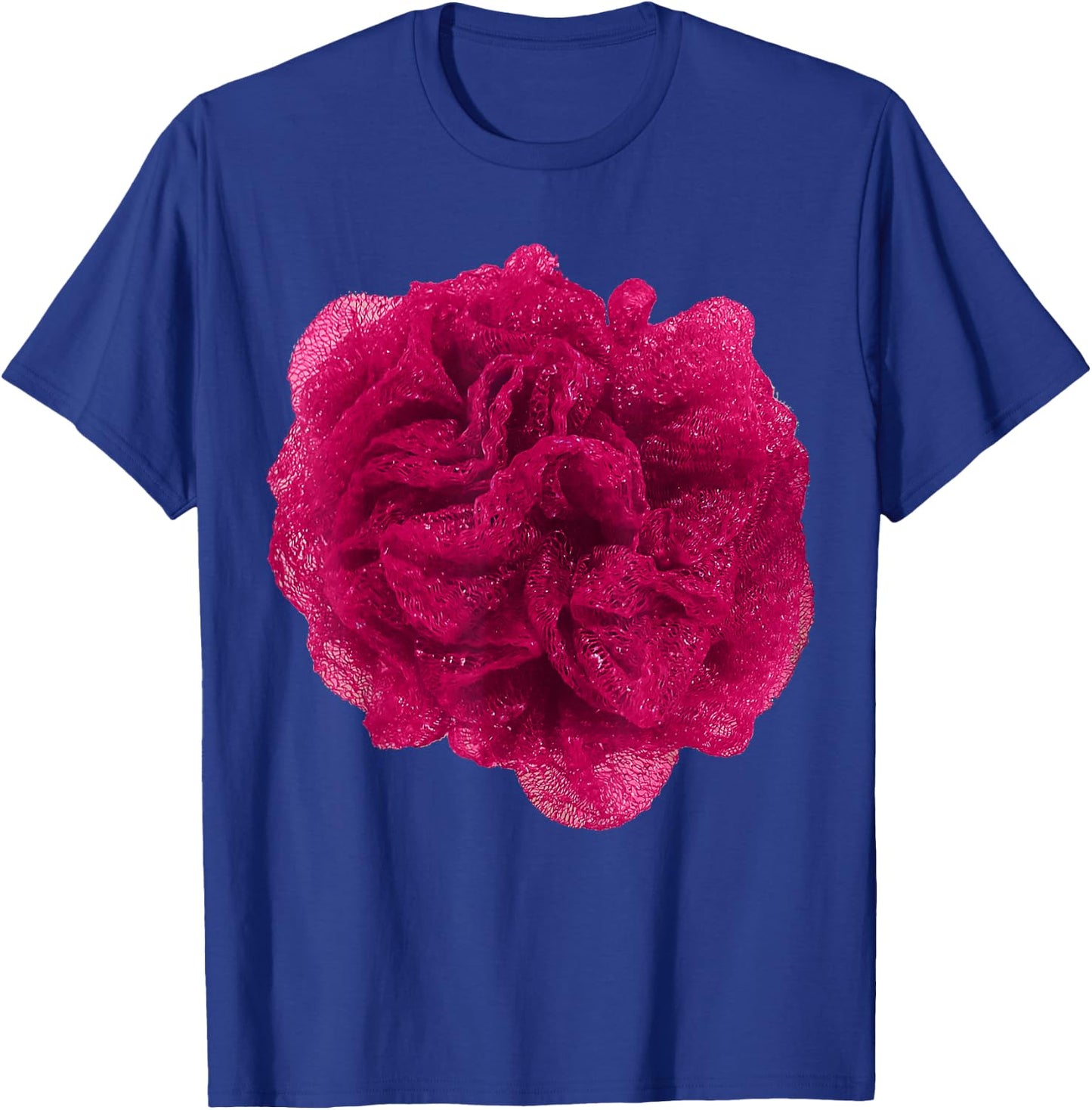 Pink Shower Loofah Costume Funny Halloween Cosplay Dress-up T-Shirt - T-Shirt | Royal