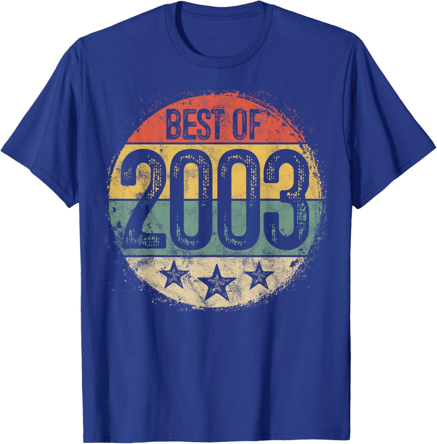 Best of 2003 22nd Birthday Gifts Women 22 Year Old T-Shirt - T-Shirt | Royal