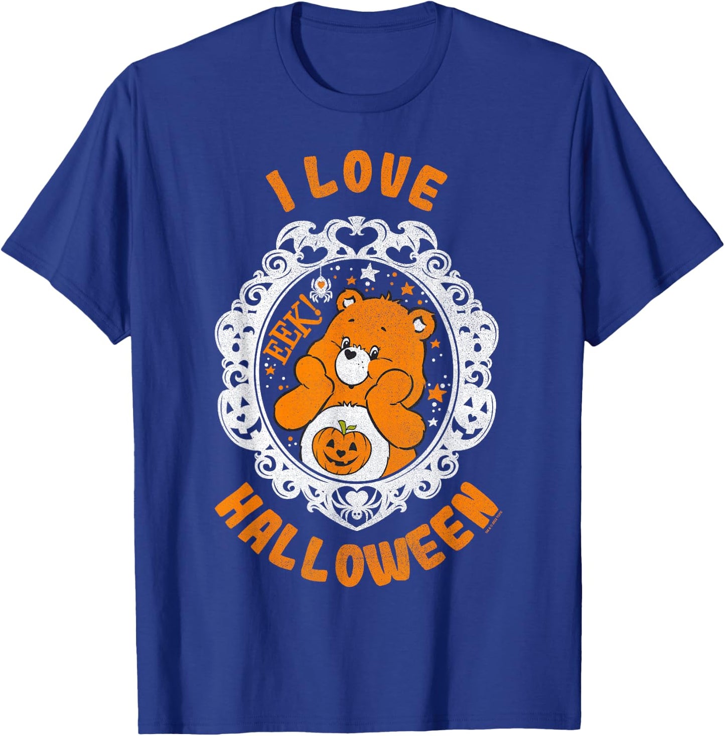 Care Bears Halloween Trick-or-Sweet Bear Spooky Poster T-Shirt - T-Shirt | Royal