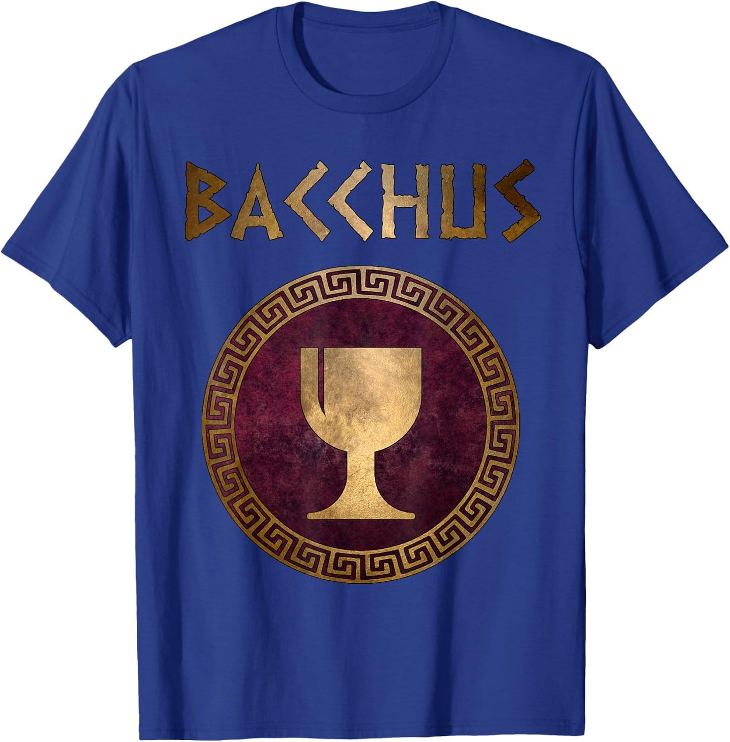 Bacchus Roman God of Wine and Feasts T-Shirt - T-Shirt | Royal
