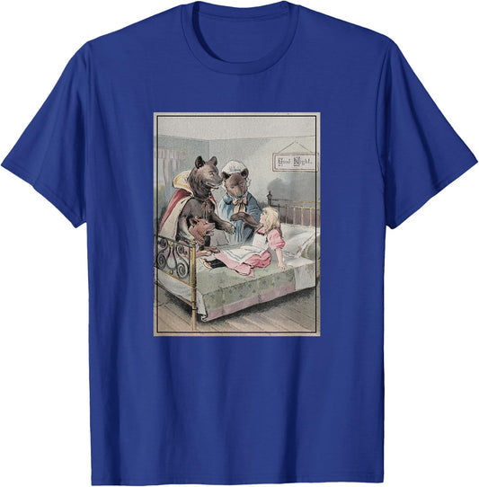 Goldilocks and The Three Bears T-Shirt - T-Shirt | Royal