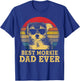 Best Morkie Dad Ever Dog Lovers Retro Vintage Men Women Kids T-Shirt - T-Shirt | Royal