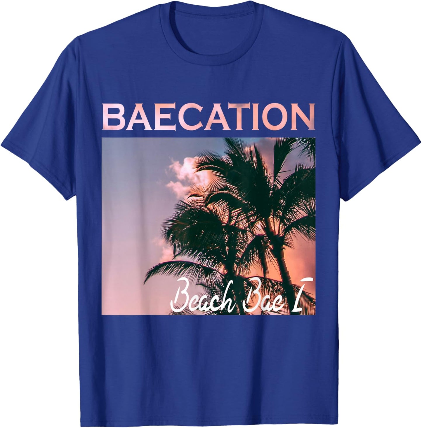 Baecation Outfits For Couples 2021 and more Bae 1 T-Shirt - T-Shirt | Royal