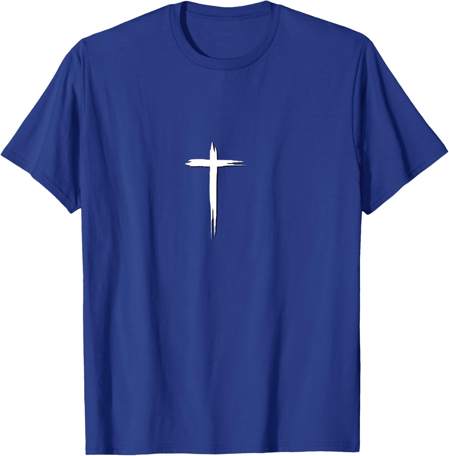 Cross Faith Jesus Christ Cross Graphic T-Shirt - T-Shirt | Royal