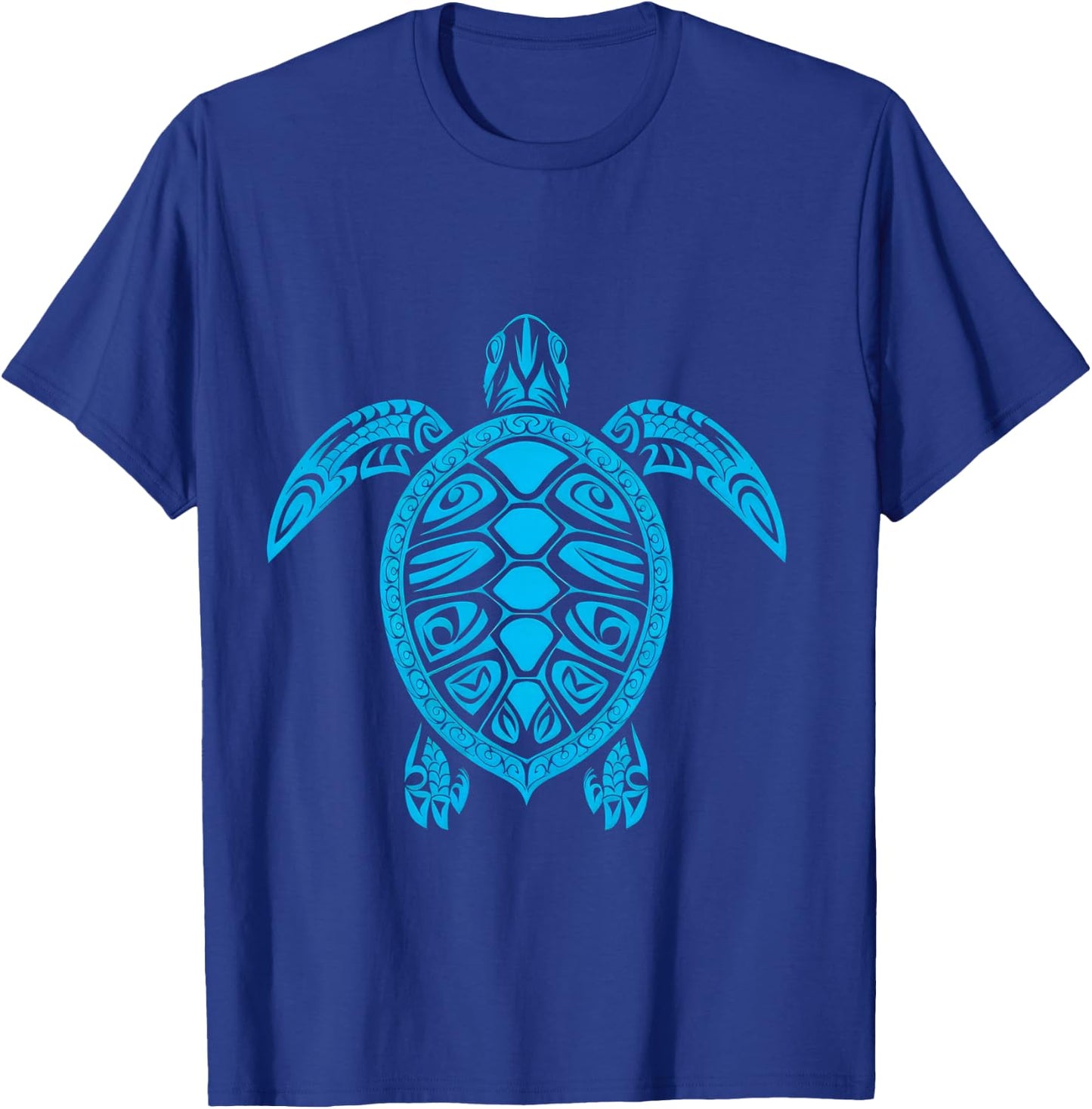 Sea Turtle Beach Lover Ocean Animal Graphic Novelty T-Shirt - T-Shirt | Royal