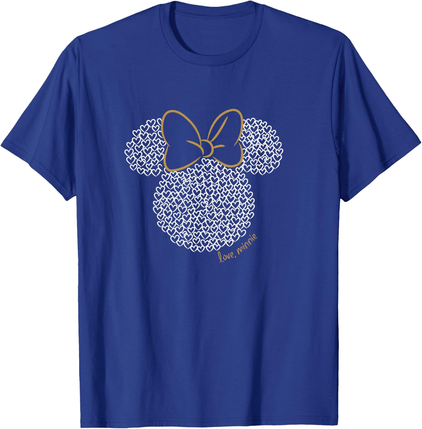 Disney Mickey and Friends Minnie Doodle Love Ears T-Shirt - T-Shirt | Royal