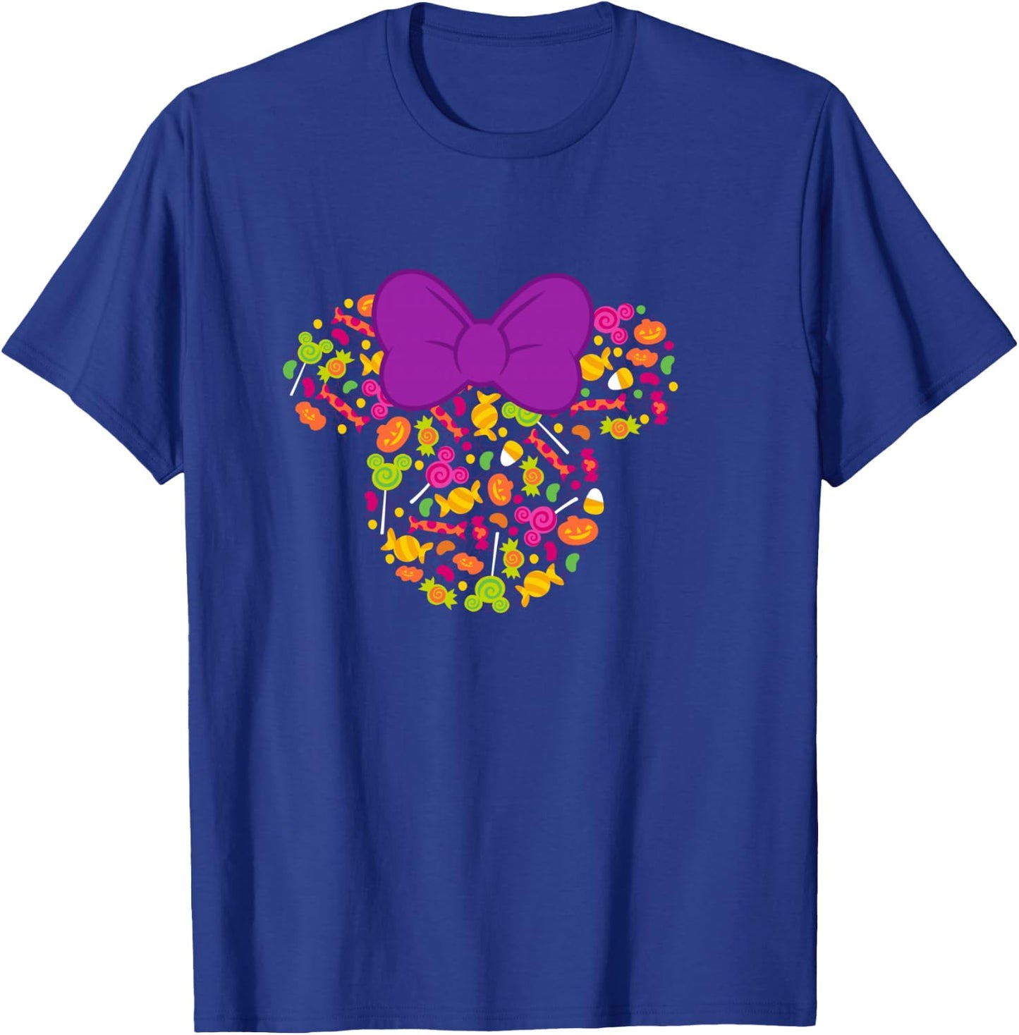 Disney Minnie Mouse Icon Candy Halloween T-Shirt - T-Shirt | Royal