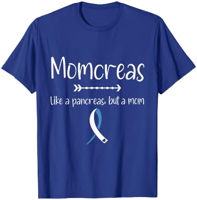 Momcreas Diabetes Mom Mothers Day Motherhood Pancreas T-Shirt - T-Shirt | Royal
