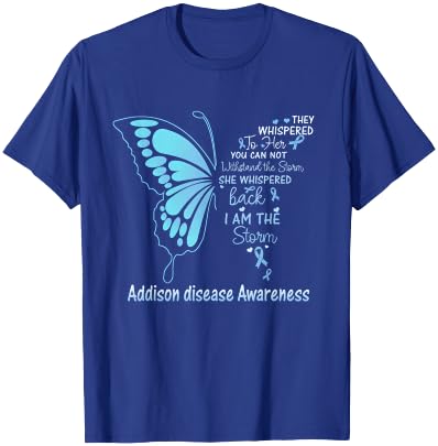 Addison Disease I am the Storm T-Shirt - T-Shirt | Royal