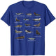 Types of Seals Eared Seals True Earless Seals Seal Lovers T-Shirt - T-Shirt | Royal
