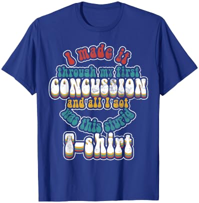 Funny Humor Concussion Patients Saying Physical Therapist T-Shirt - T-Shirt | Royal