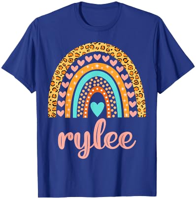 Rylee Rylee Name Birthday Shirt Gift T-Shirt - T-Shirt | Royal