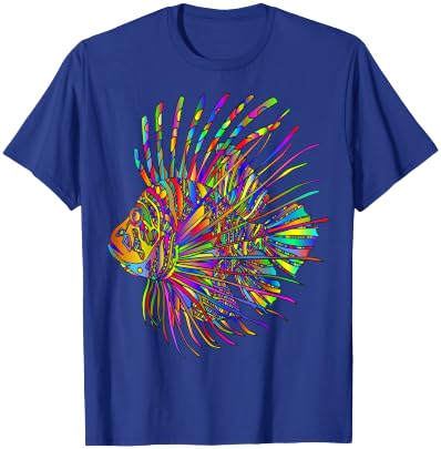 Colorful Lionfish Lion Fish T-Shirt - T-Shirt | Royal