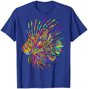 Colorful Lionfish Lion Fish T-Shirt - T-Shirt | Royal
