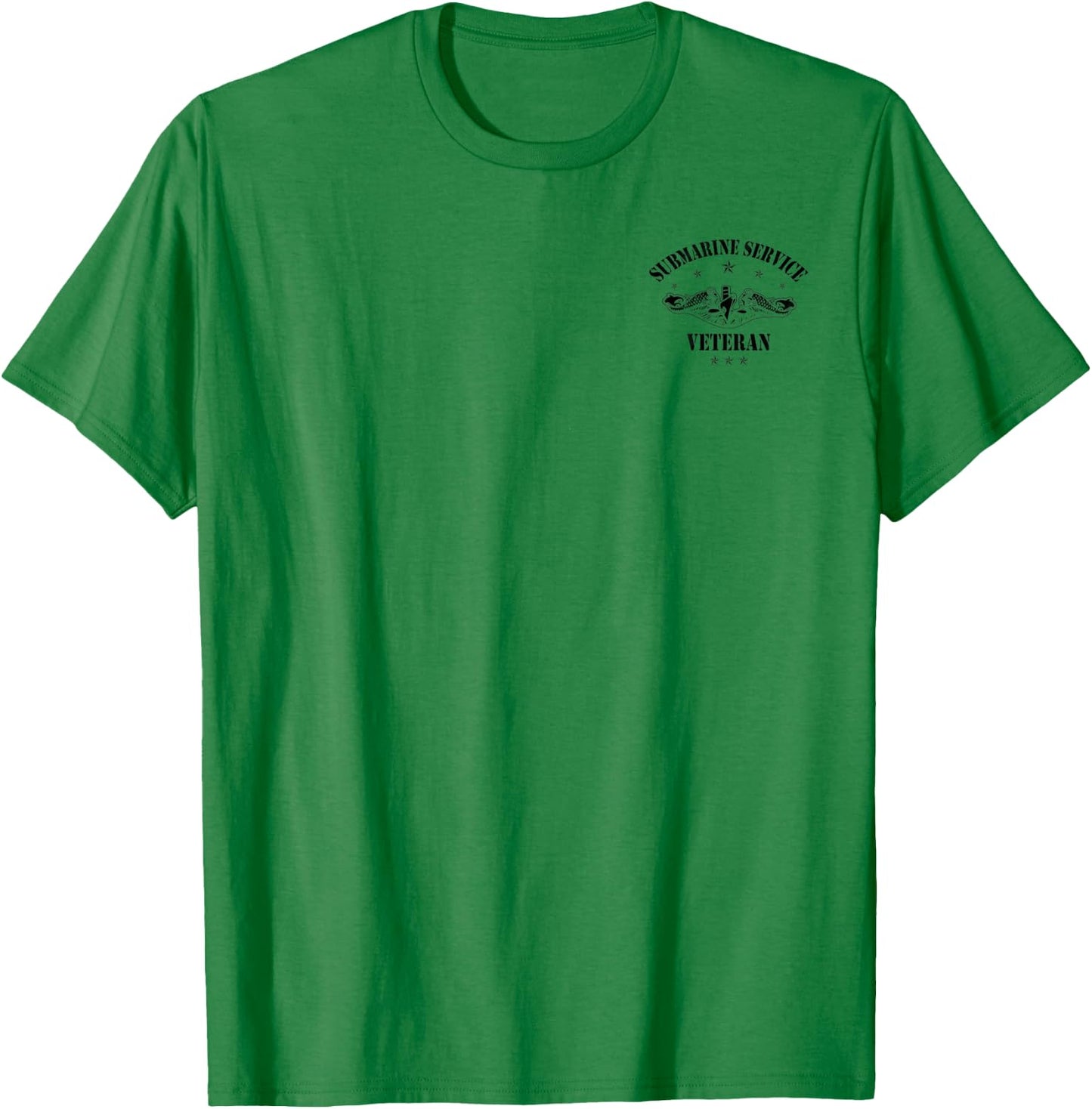 U.S Submarine Service Veteran Submariner Memorial Day T-Shirt - T-Shirt | Irish Green