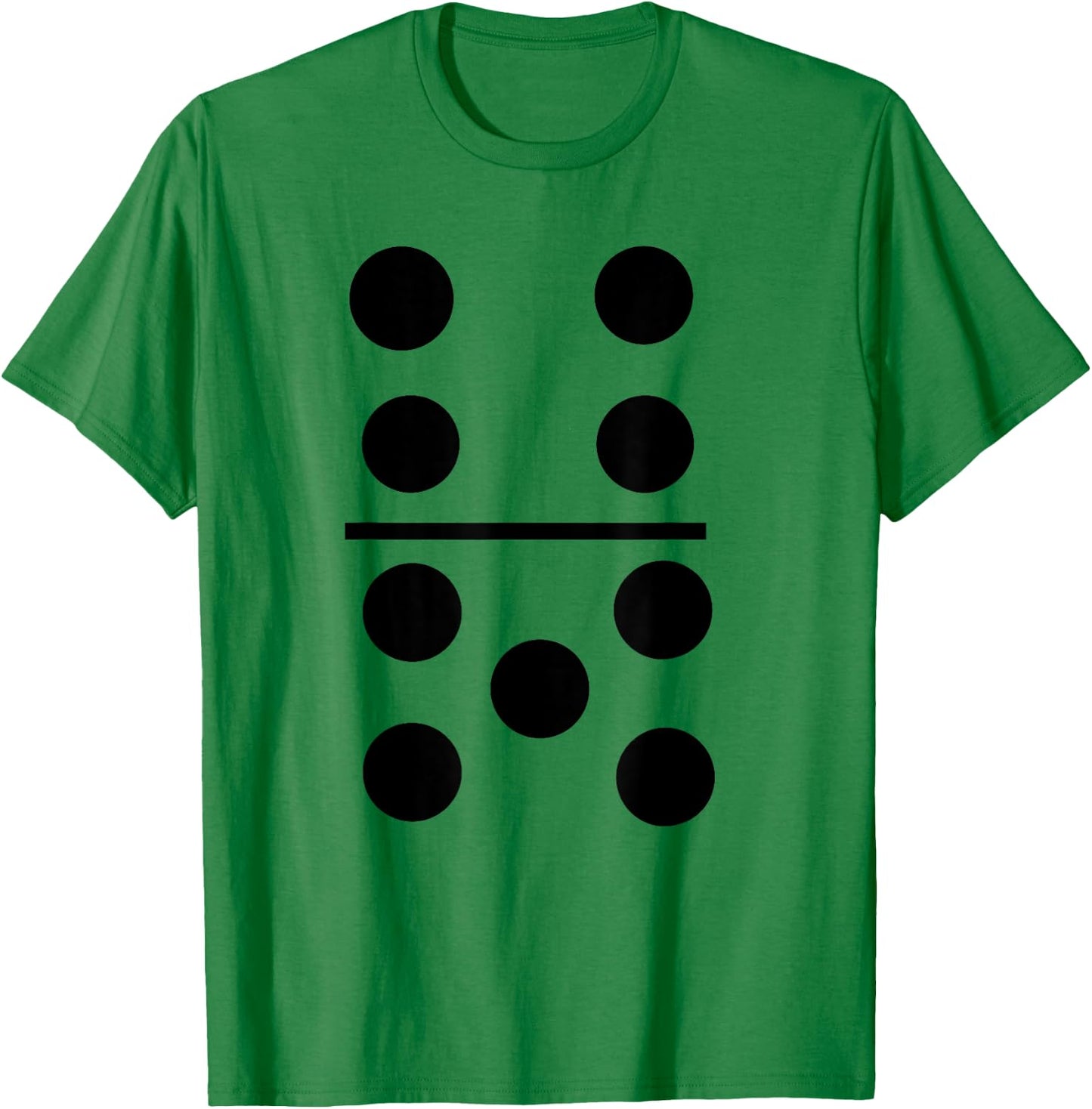Big Domino Halloween Group Costume 4-5 Tile T-Shirt - T-Shirt | Irish Green