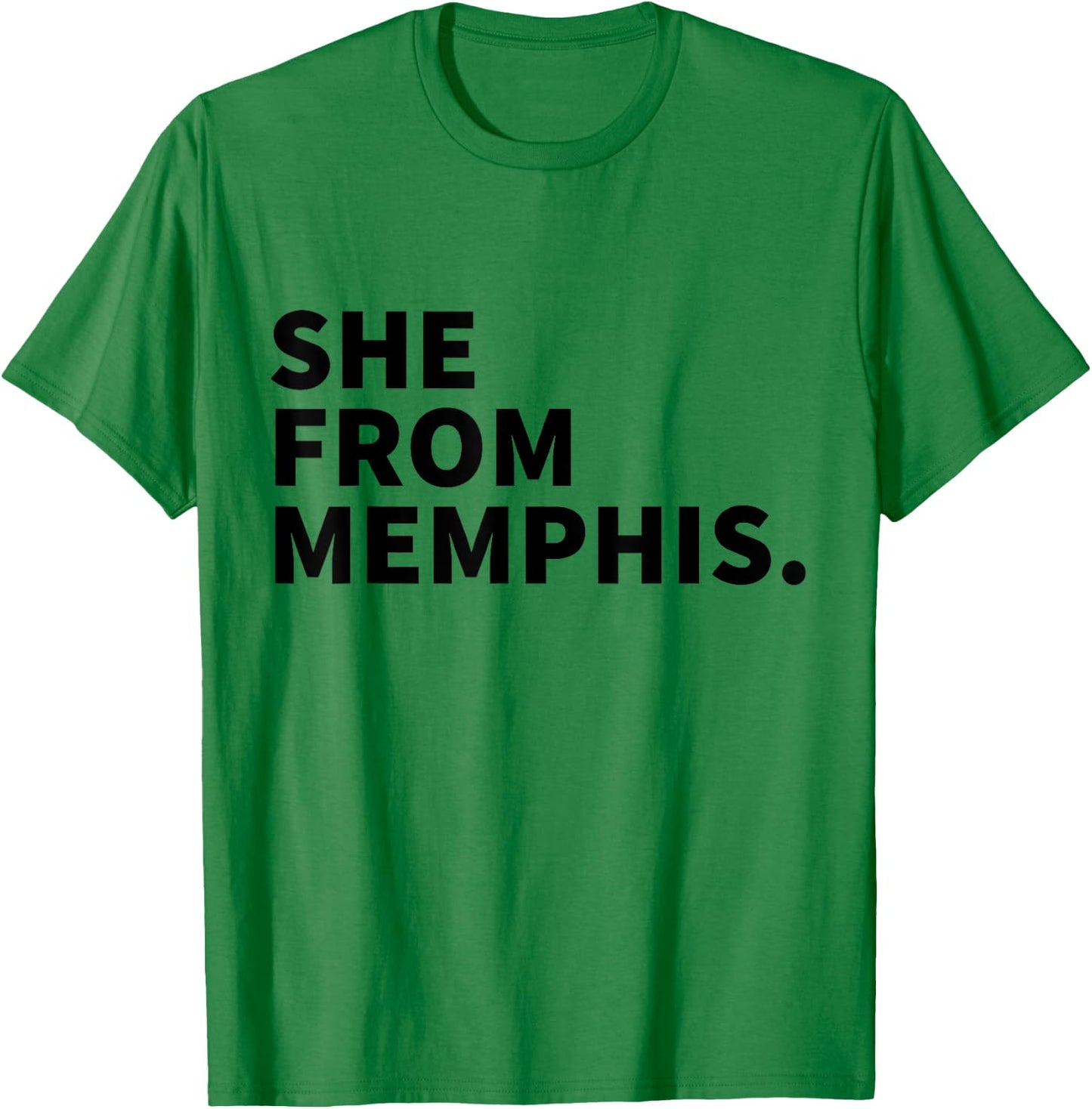 She From Memphis T-Shirt - T-Shirt | Irish Green