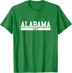 Alabama Golf T-Shirt - T-Shirt | Irish Green