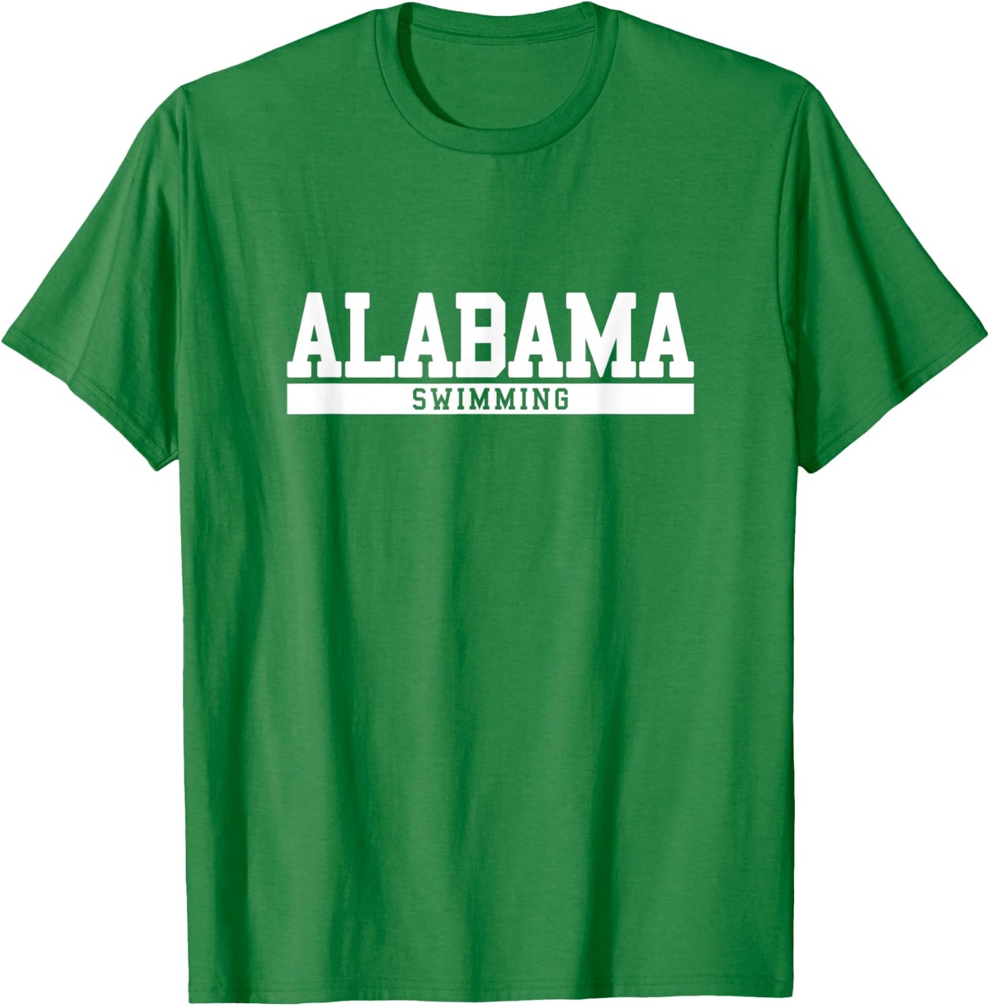Alabama Swimming T-Shirt - T-Shirt | Irish Green