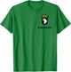 101st Airborne Shirt - Black "Rakkasans" - Classic T-Shirt - T-Shirt | Irish Green