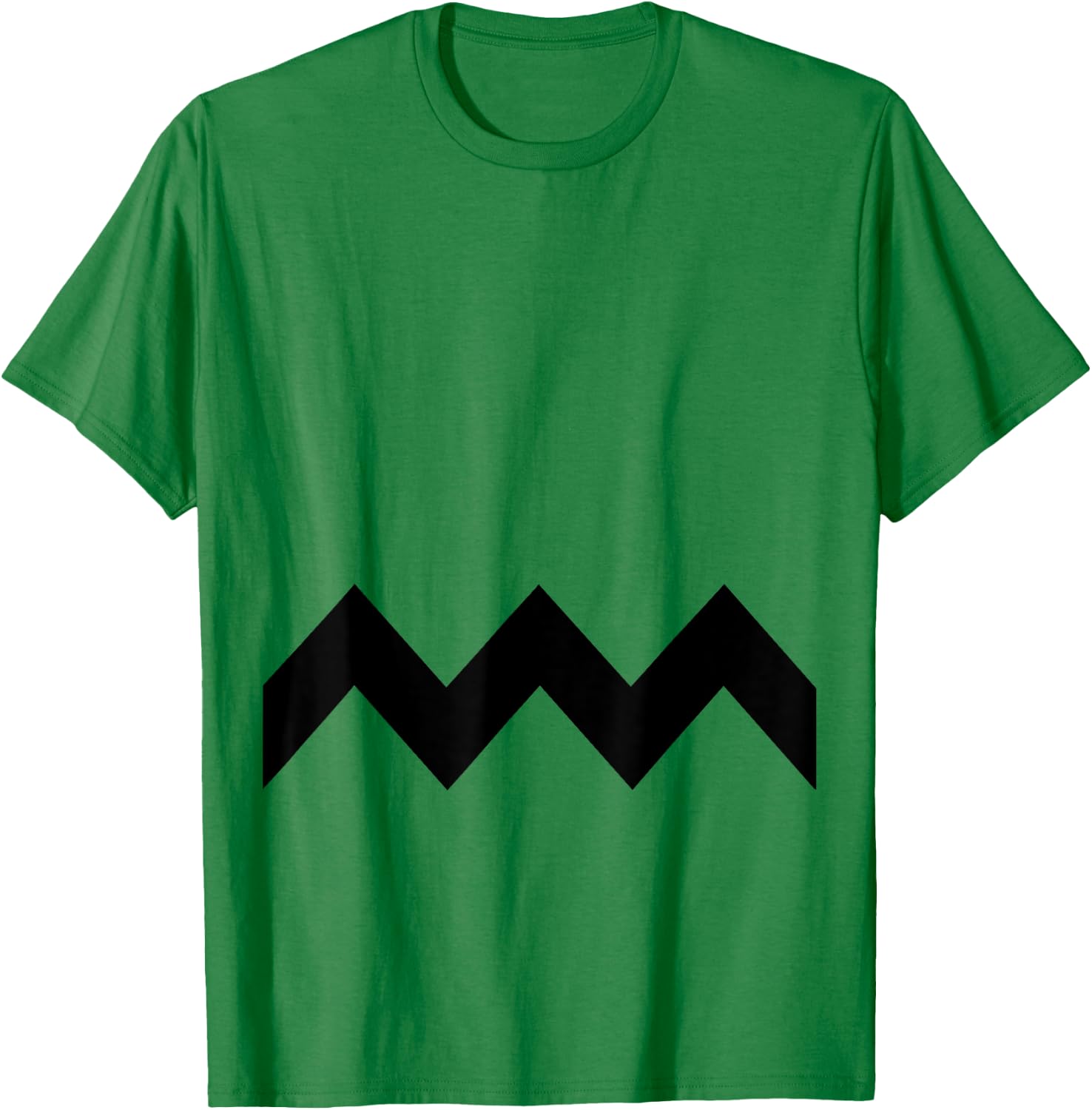 Funny Zig Zag Pattern T-Shirt - T-Shirt | Irish Green