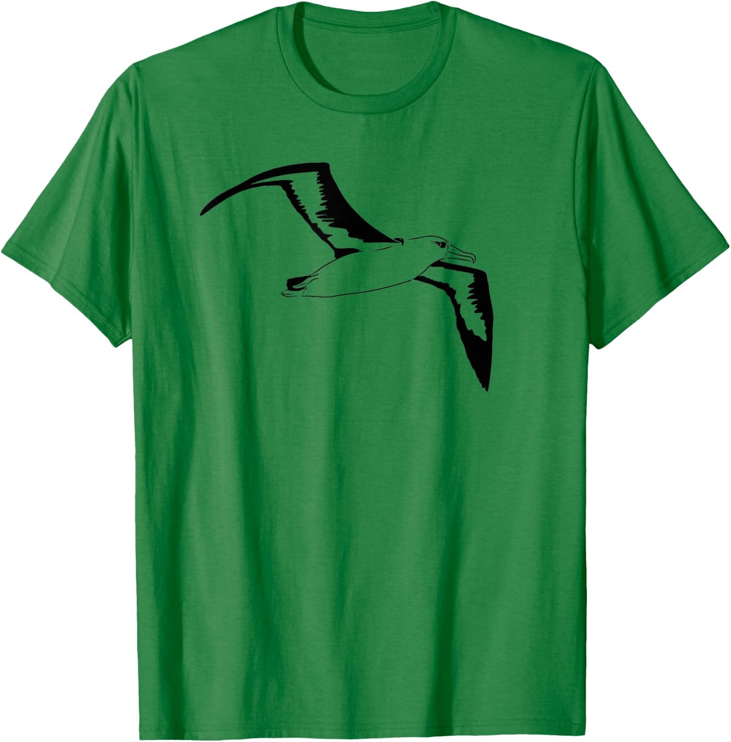 Flying Albatross Bird Seabird Gift Adult Men Women Kids T-Shirt - T-Shirt | Irish Green
