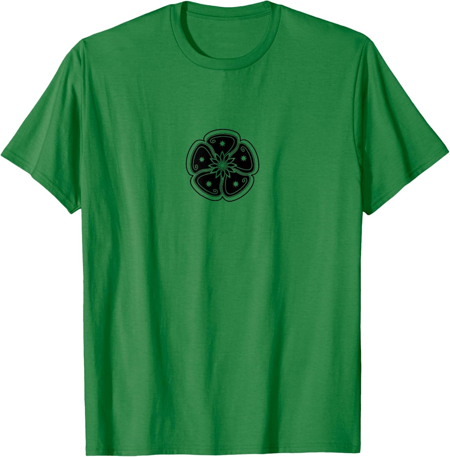 Peyote Cactus Symbol Mandala Lophophora Williamsii Desert T-Shirt - T-Shirt | Irish Green