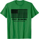 Fort Benning Georgia USA Military American Flag Armed Forces Women Kids Men T-Shirt - T-Shirt | Irish Green