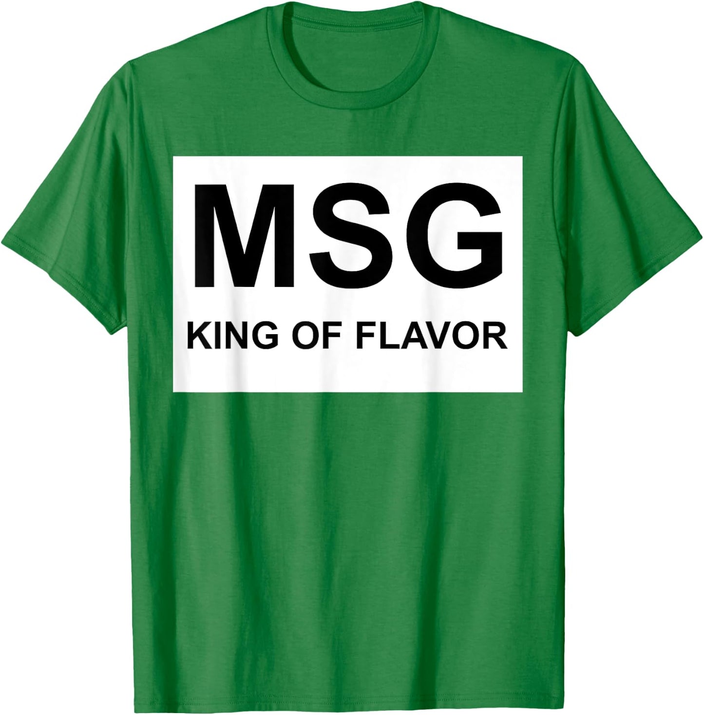 MSG King Of Flavor Uncle Roger Fuiyoh T-Shirt - T-Shirt | Irish Green