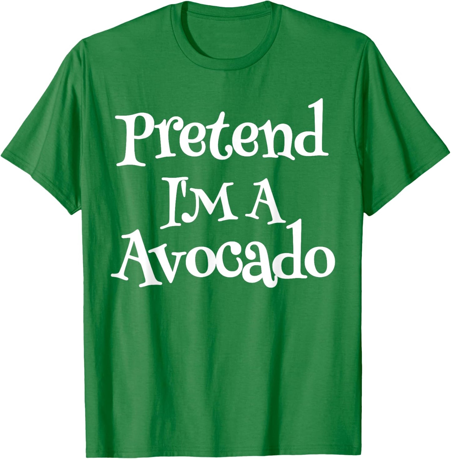 Pretend I'm A Avocado Couples Halloween Costumes For Adults T-Shirt - T-Shirt | Irish Green