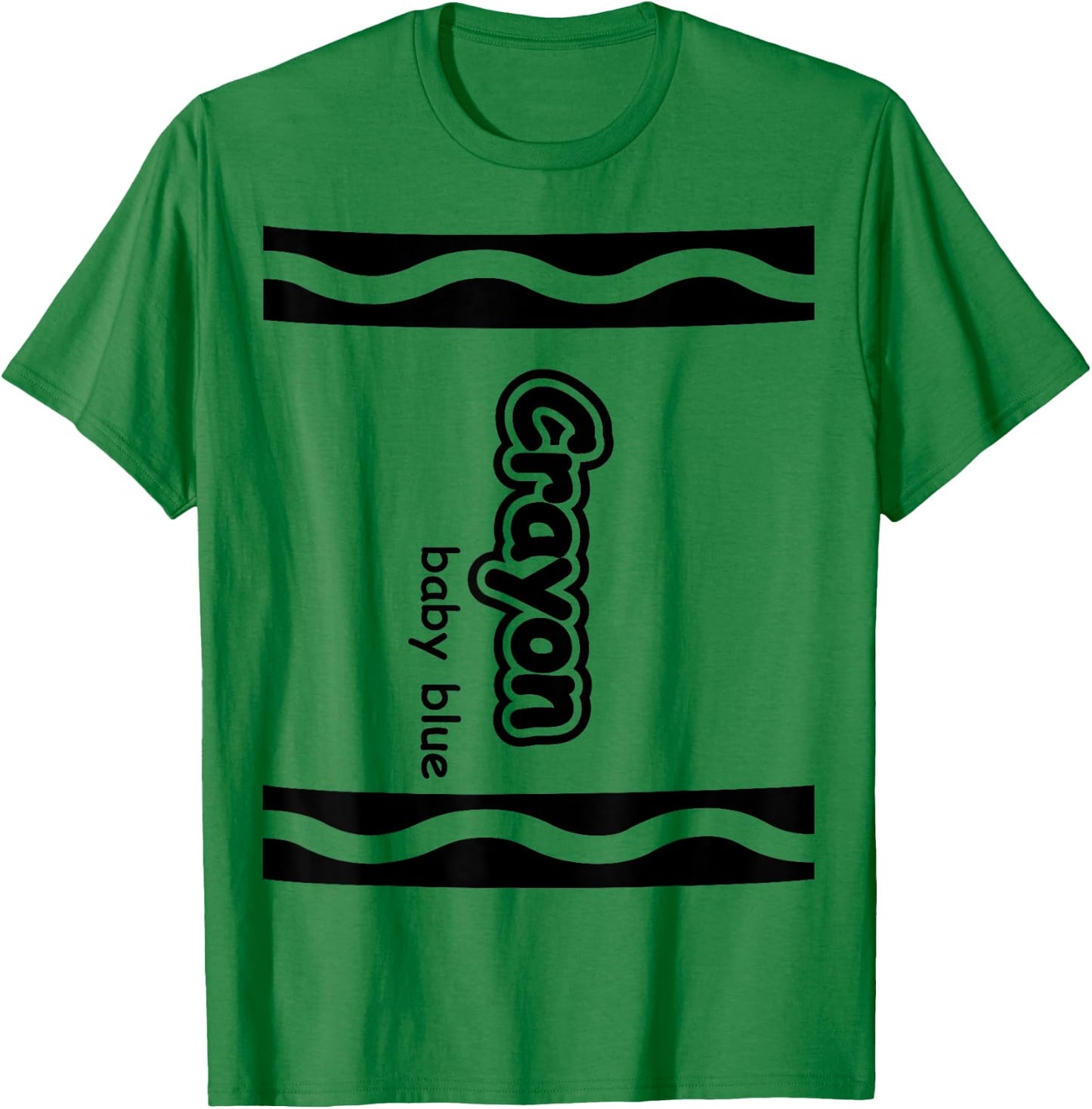 Baby Blue Crayon Easy Halloween Costume Cute T-Shirt - T-Shirt | Irish Green