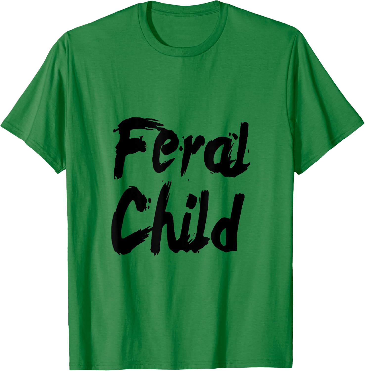 Famous Feral Child, Genie Feral Child T-Shirt - T-Shirt | Irish Green
