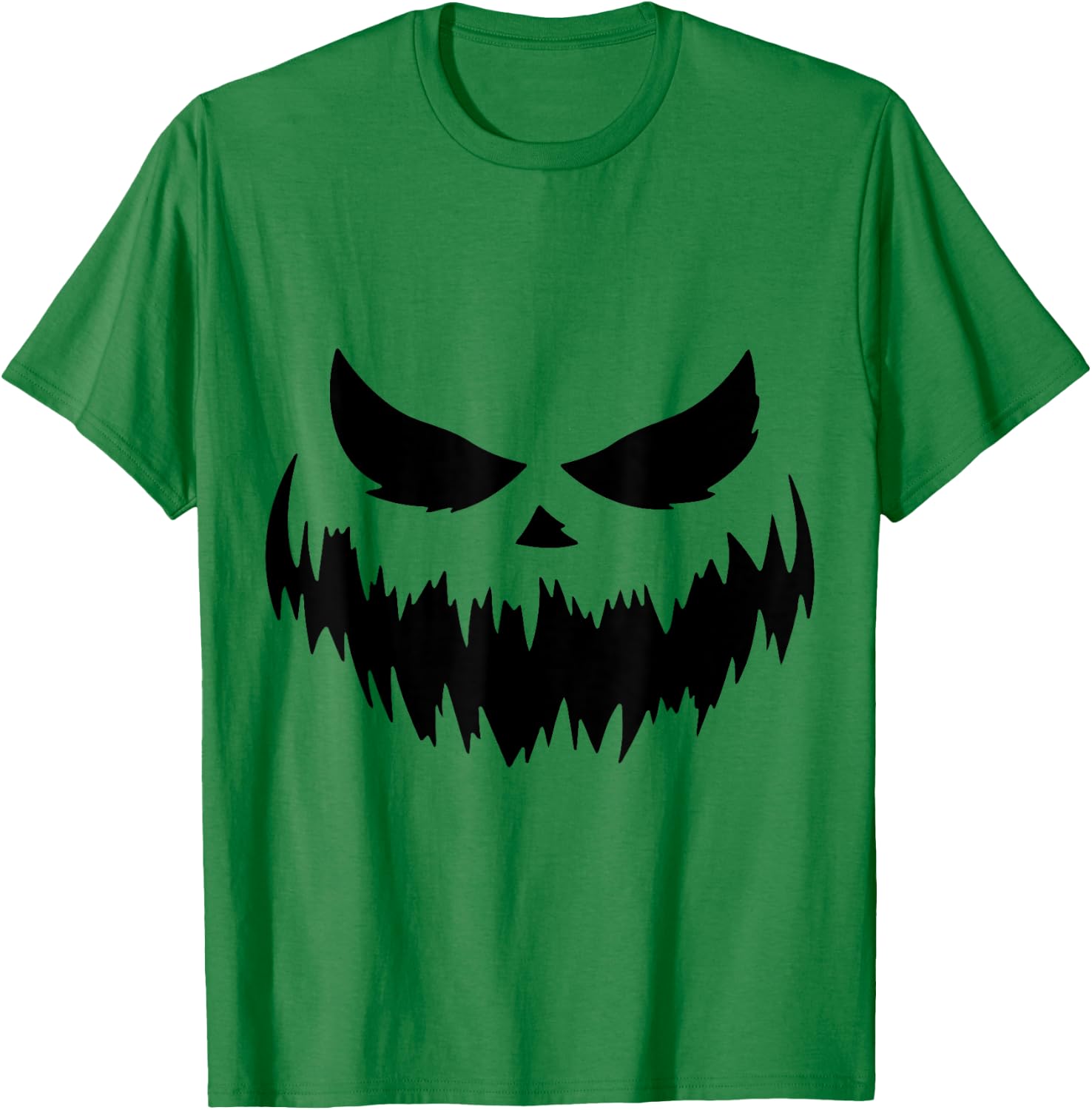 Pumpkin Jack O Lantern Face Jackolantern T-Shirt - T-Shirt | Irish Green