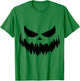 Pumpkin Jack O Lantern Face Jackolantern T-Shirt - T-Shirt | Irish Green